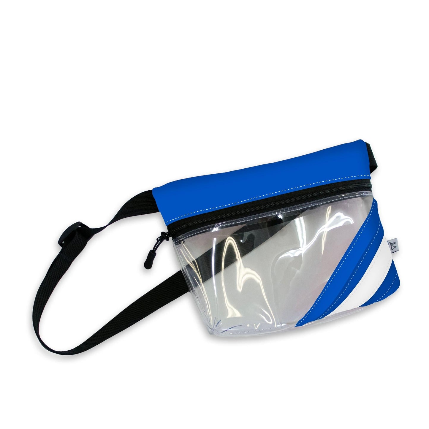 Collegiate Football Stadium Clear Stripe Game Day Fanny Pack