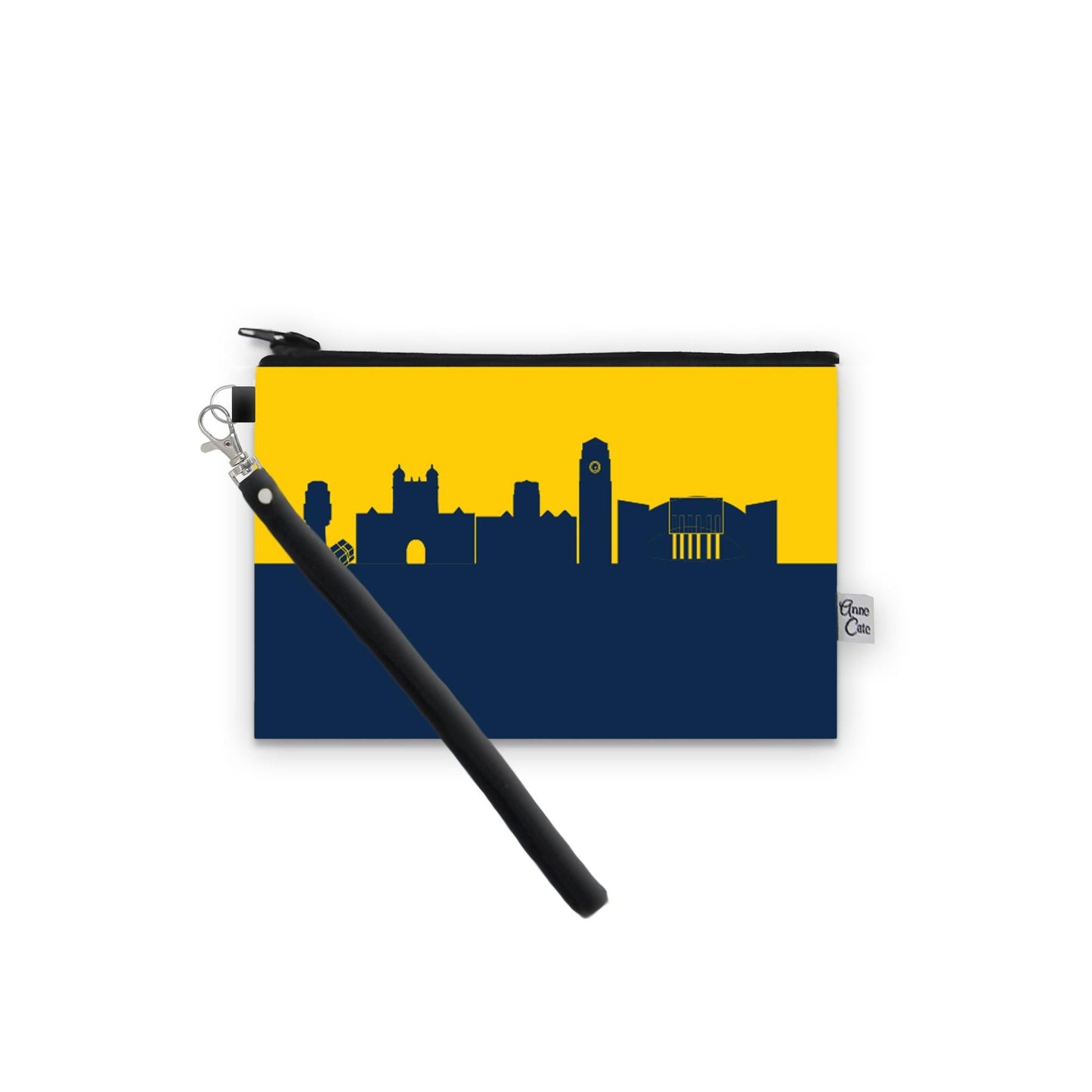 Collegiate Football Stadium Skyline Game Day Wristlet