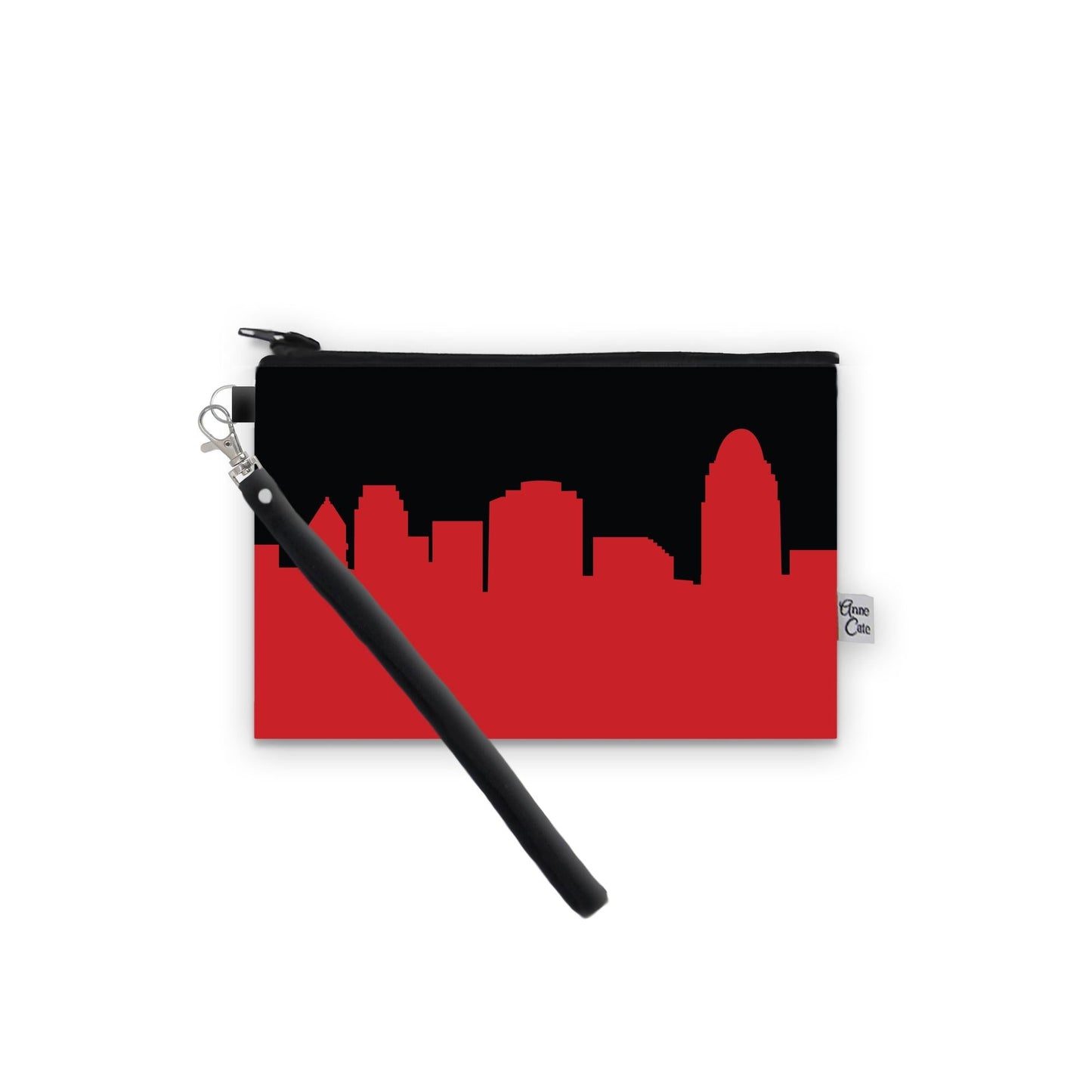 Collegiate Football Stadium Skyline Game Day Wristlet