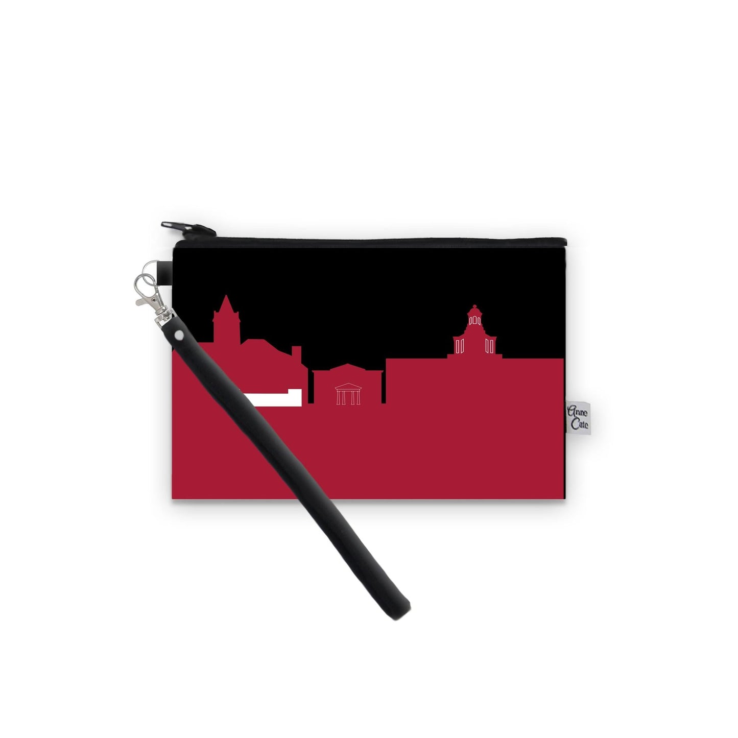 Collegiate Football Stadium Skyline Game Day Wristlet