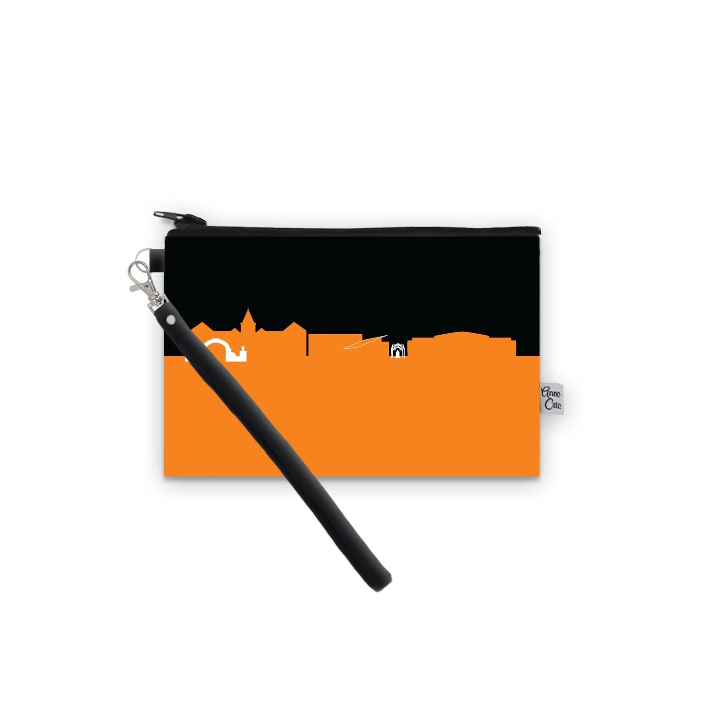 Collegiate Football Stadium Skyline Game Day Wristlet