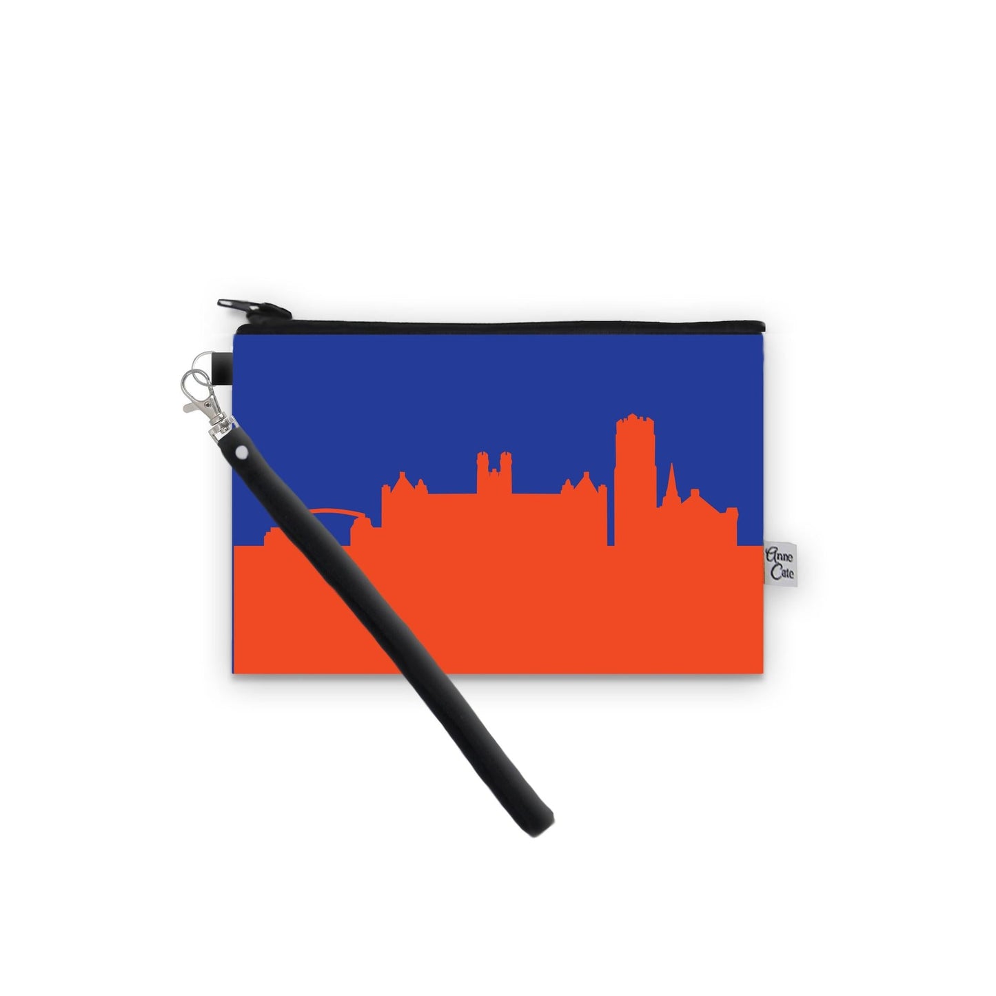 Collegiate Football Stadium Skyline Game Day Wristlet