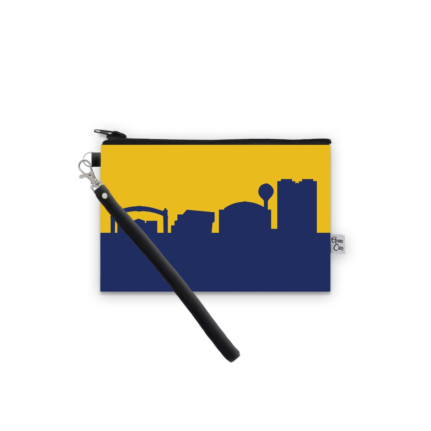 Collegiate Football Stadium Skyline Game Day Wristlet