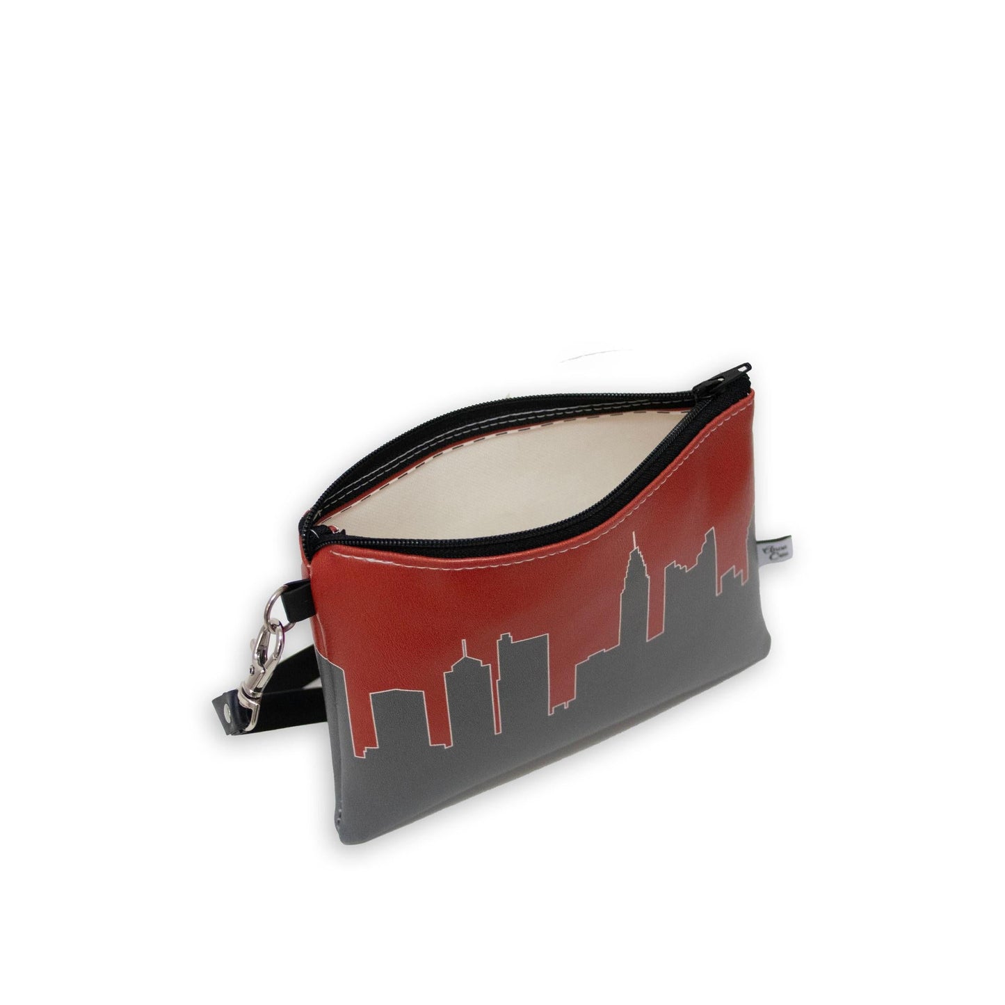 Collegiate Football Stadium Skyline Game Day Wristlet
