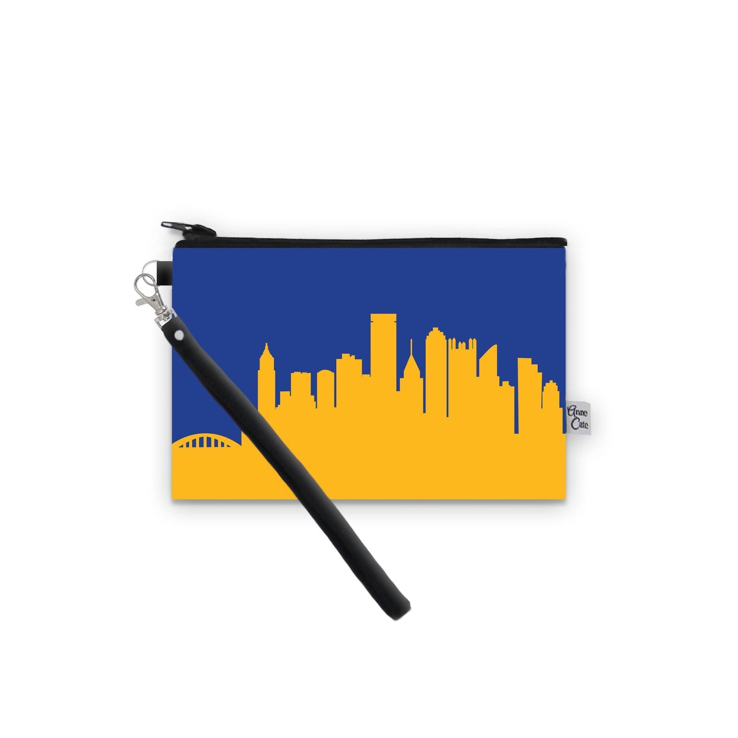 Collegiate Football Stadium Skyline Game Day Wristlet