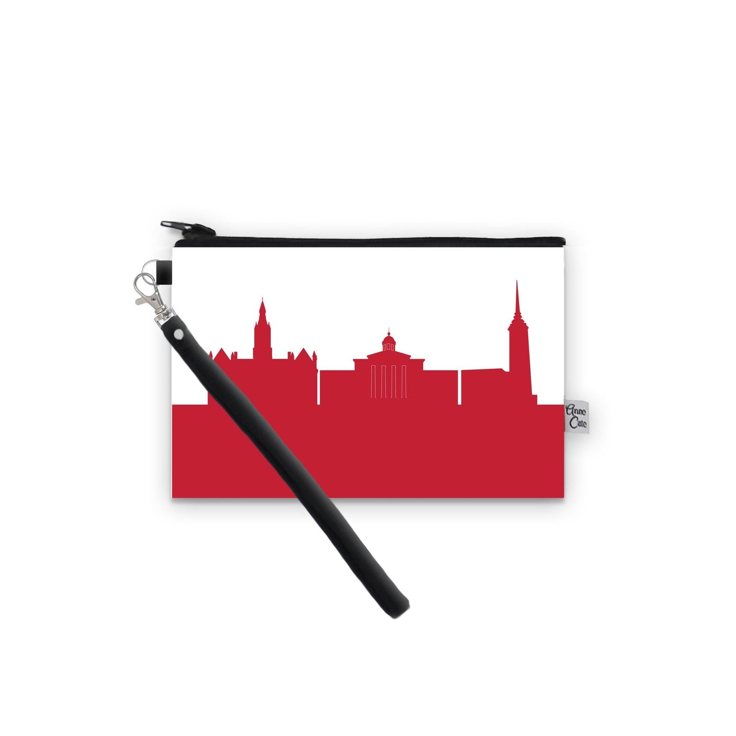 Collegiate Football Stadium Skyline Game Day Wristlet