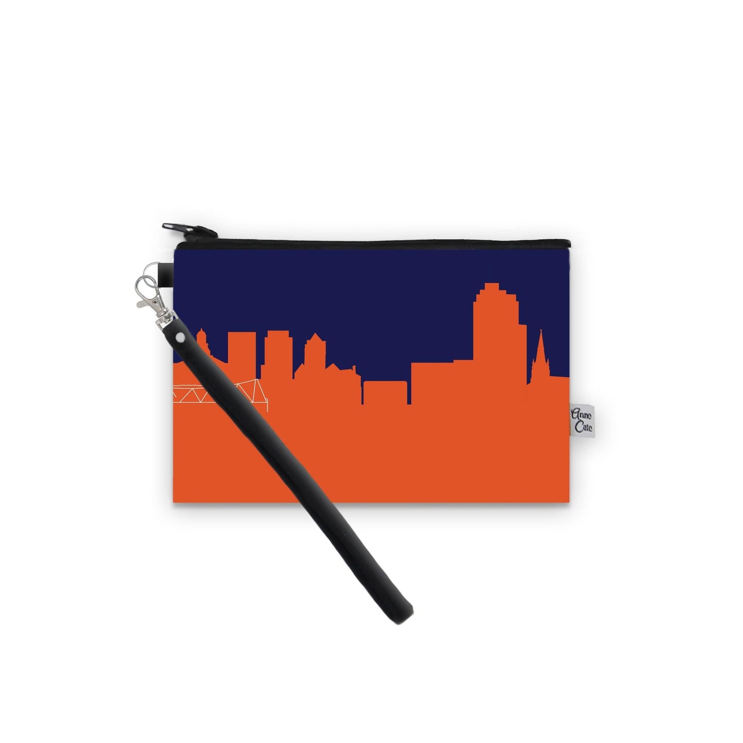 Collegiate Football Stadium Skyline Game Day Wristlet