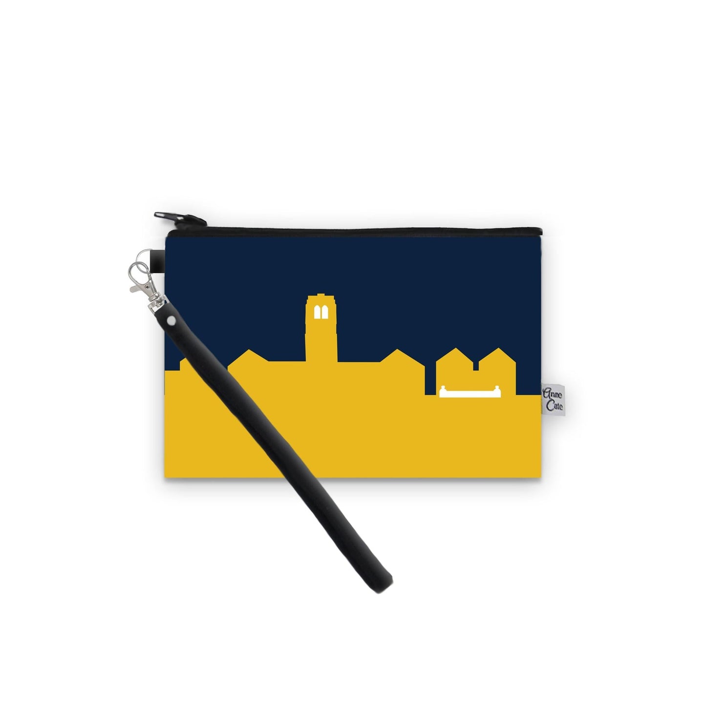 Collegiate Football Stadium Skyline Game Day Wristlet