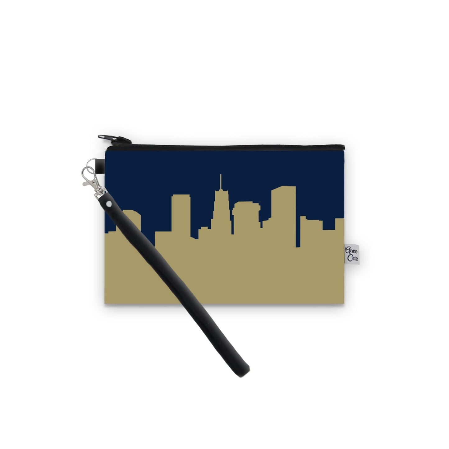 Collegiate Football Stadium Skyline Game Day Wristlet