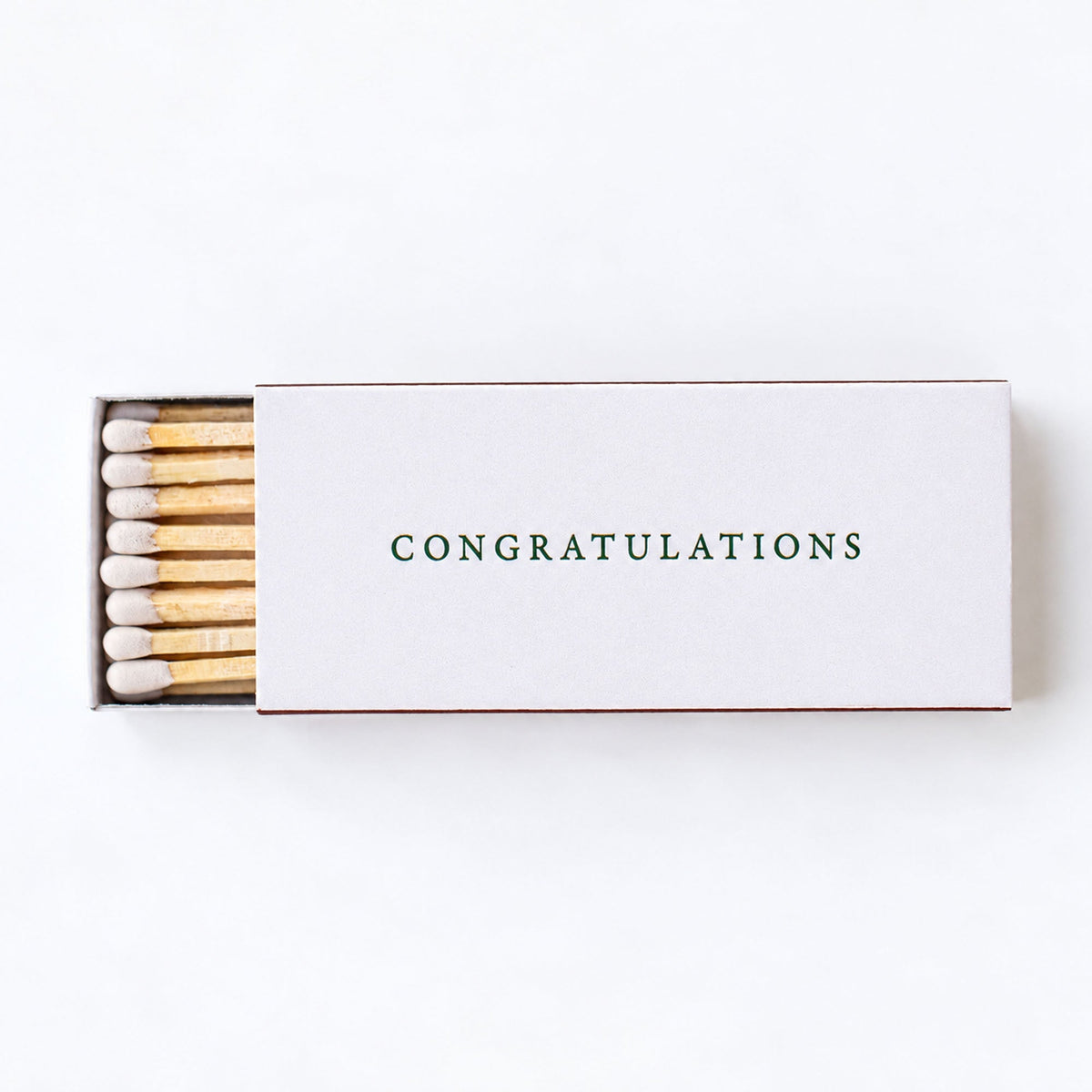 "Congratulations" Matchbox