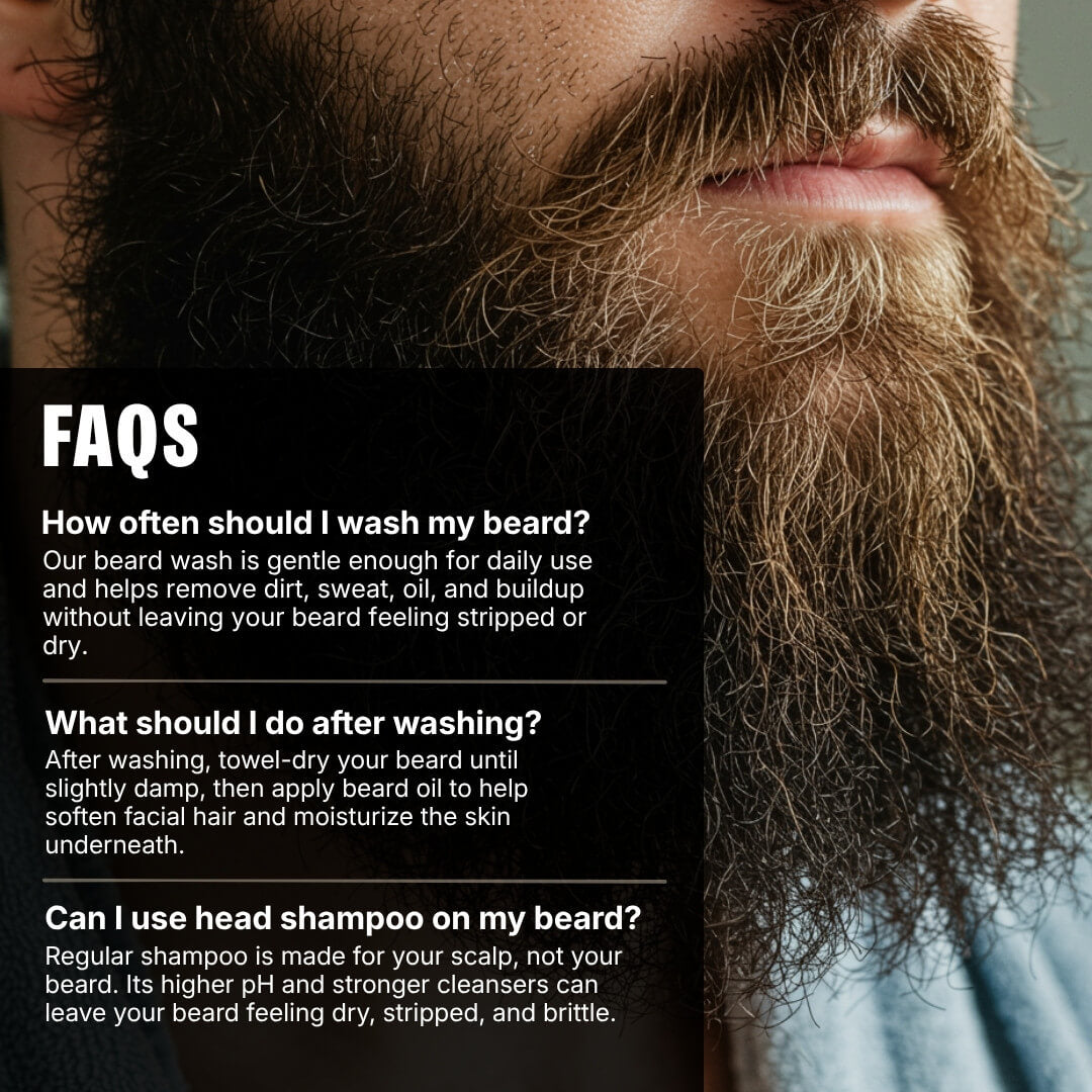 Summit Sunrise Beard Wash - Grapefruit, Orange, Lime