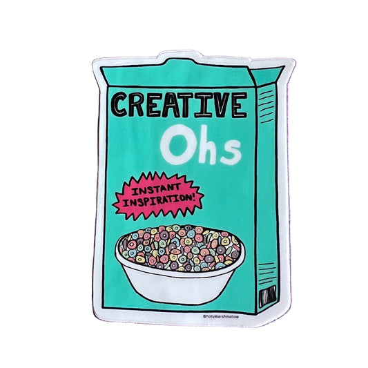 Creative Ohs Sticker