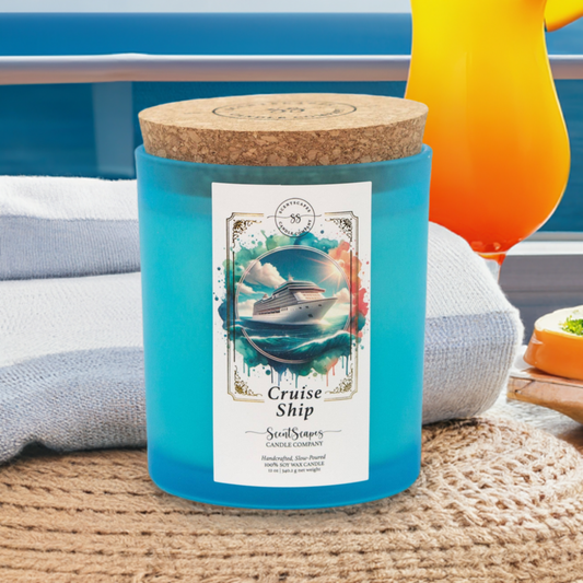 Cruise Ship | Scented Soy Wax Candle