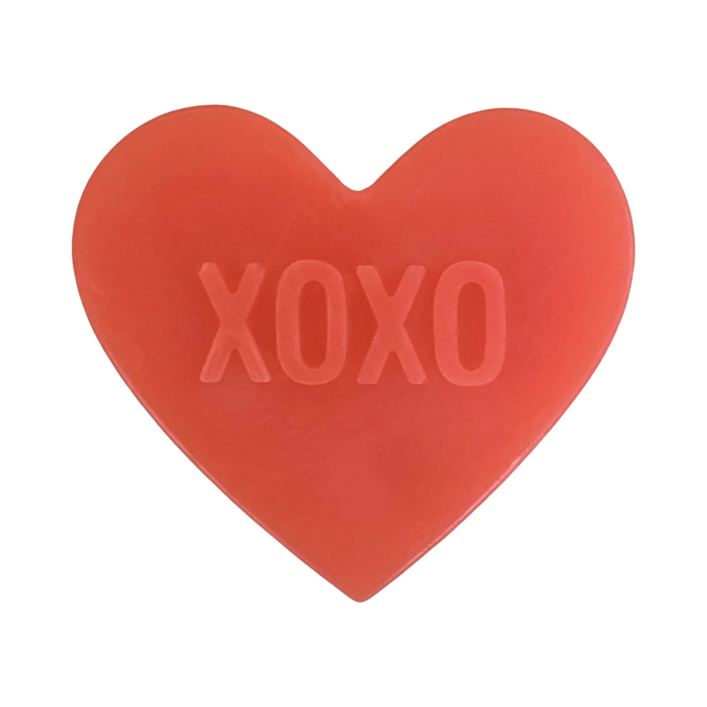 3D Large Valentine Heart "XOXO" Soap