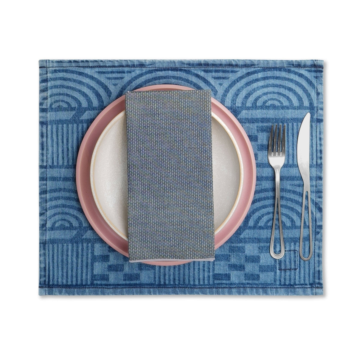 DIASPORA PLACEMAT - LASER PRINTED DENIM