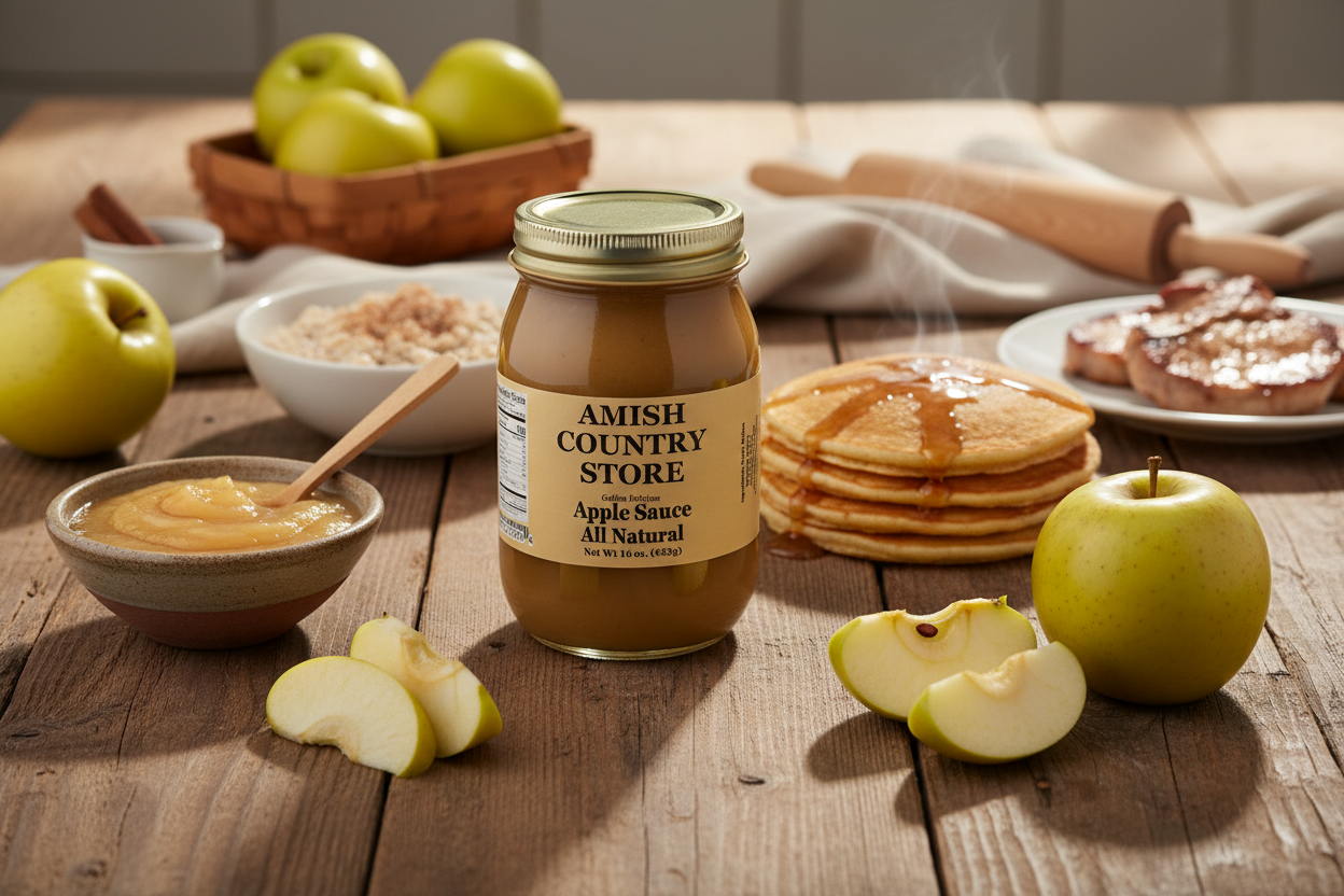Golden Delicious Apple Sauce | No Sugar Added Fruit Sauce | 19 oz