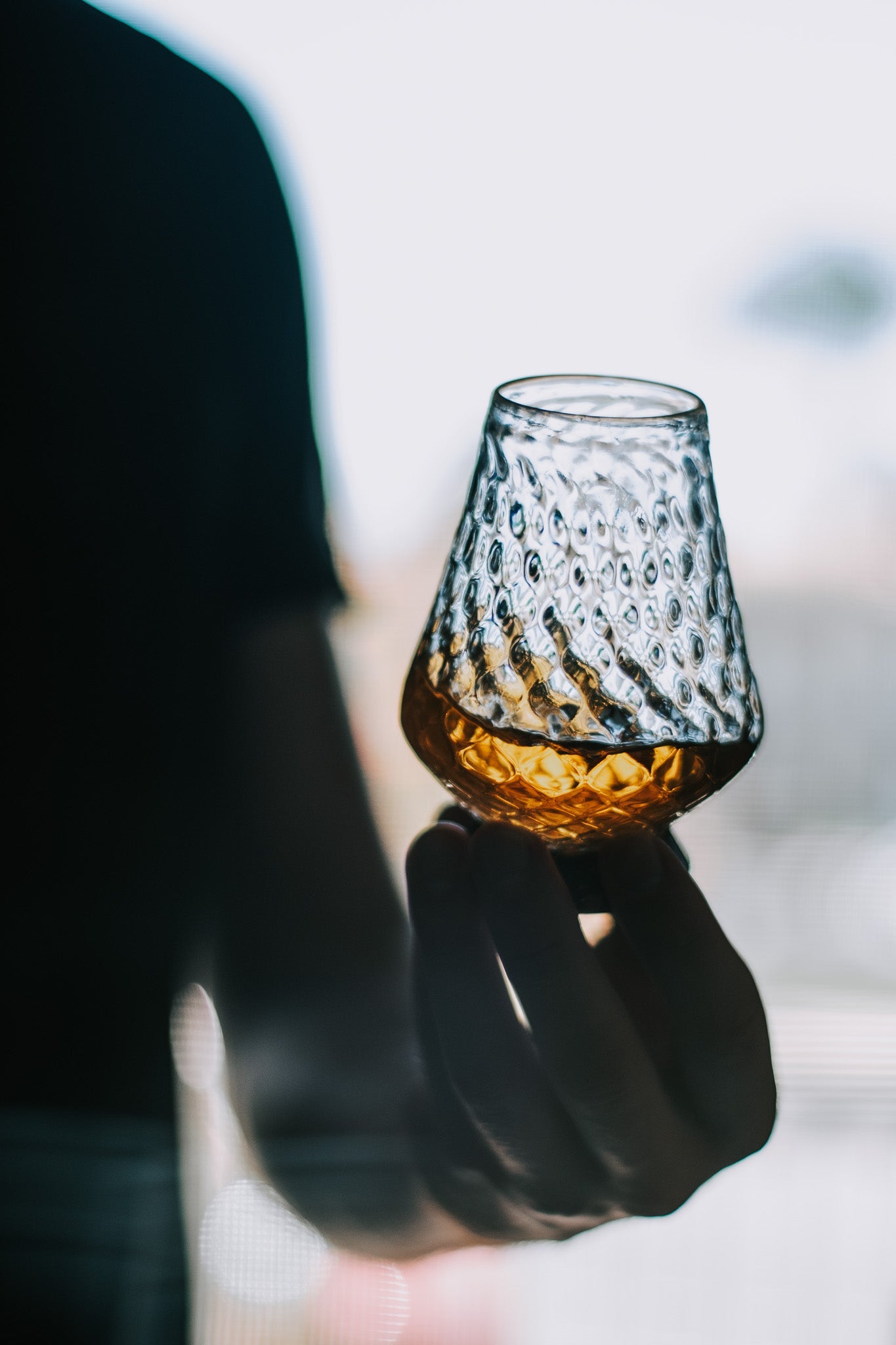 Handblown Neat Pour Glass