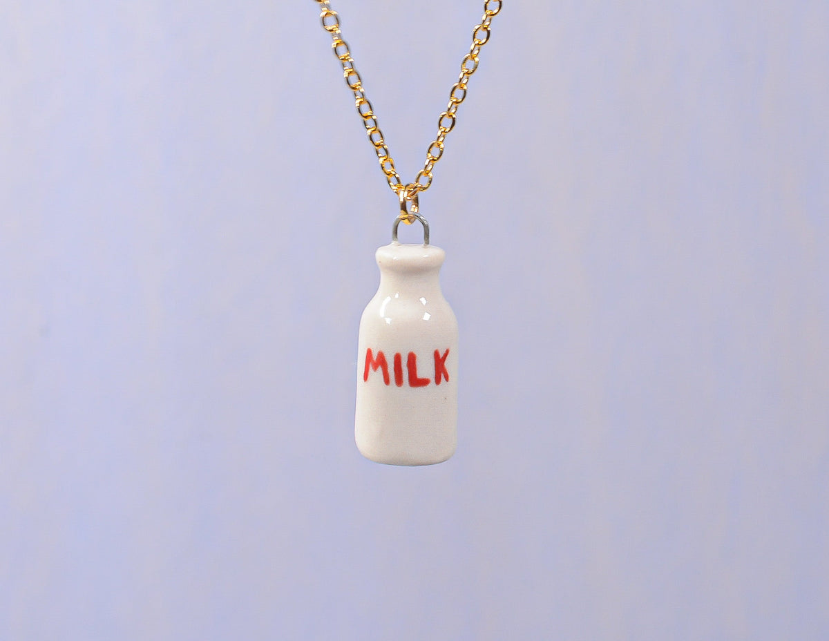 Milk Bottle Necklace