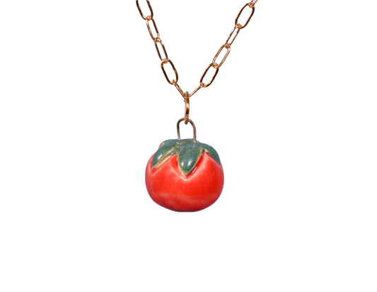 Tomato Necklace