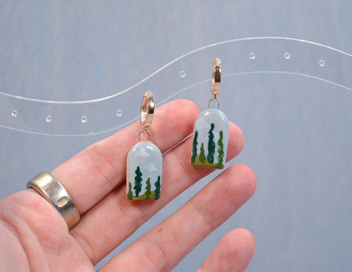 Italian Cypress Earrings