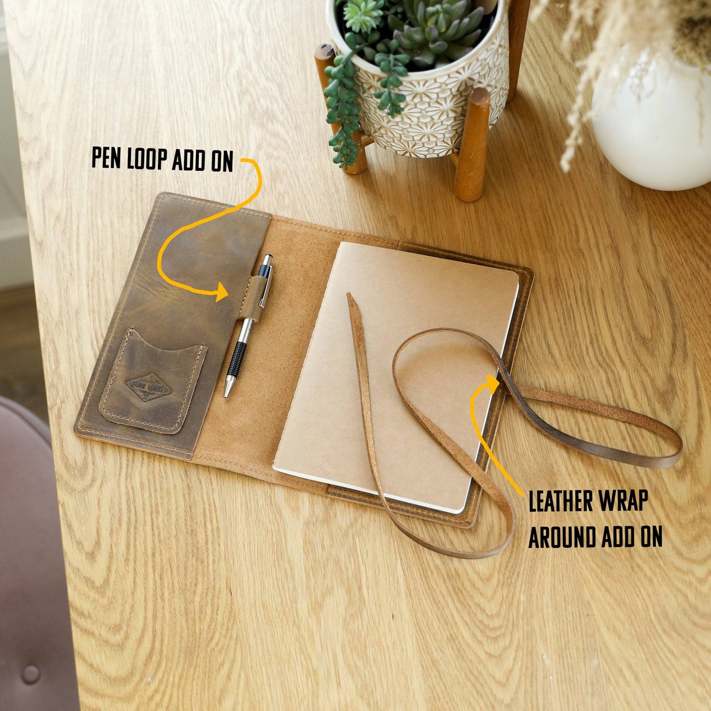 Leather Journal All For American