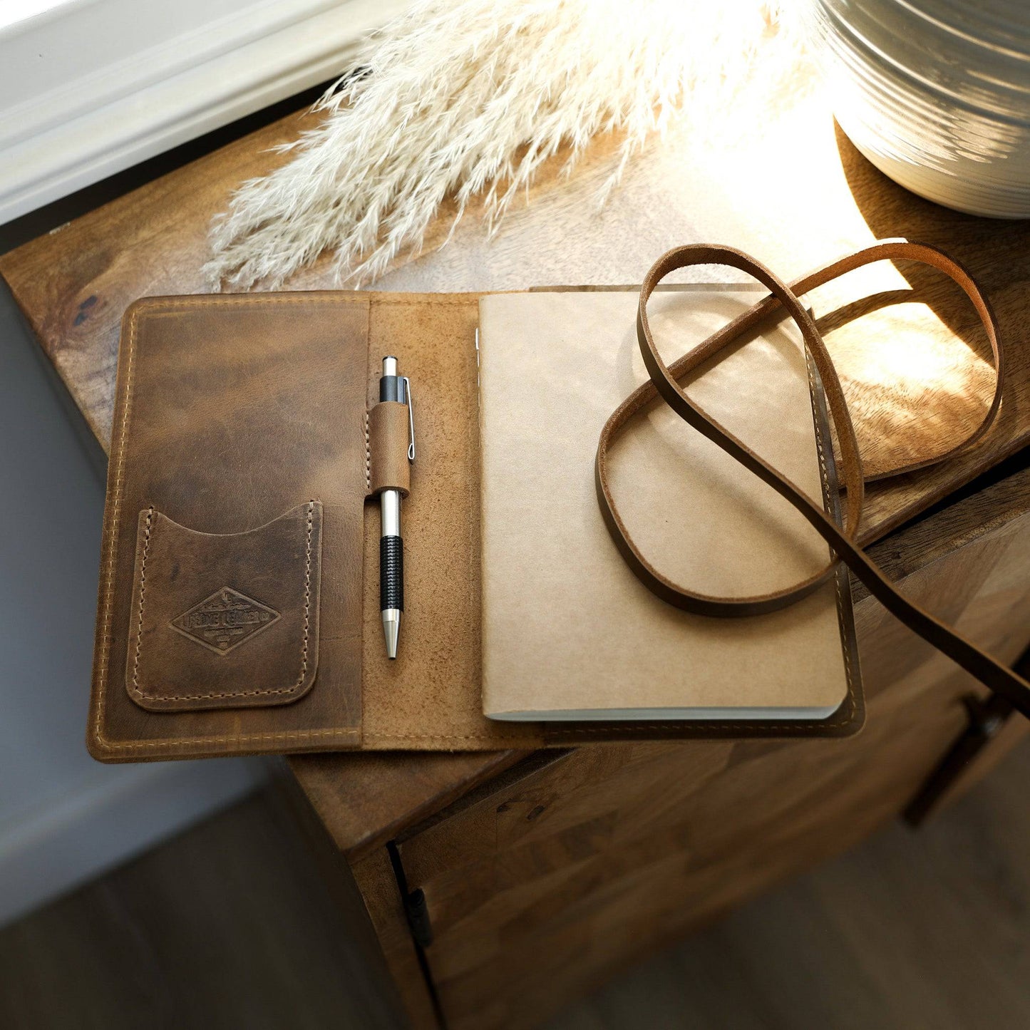 Leather Journal All For American