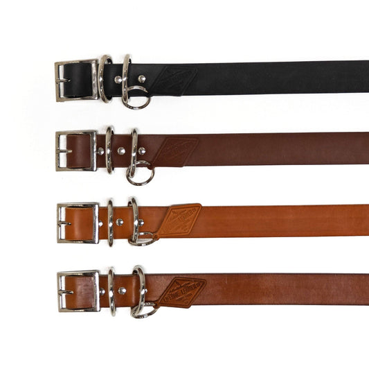 Leather Dog Collar - Classic All for American