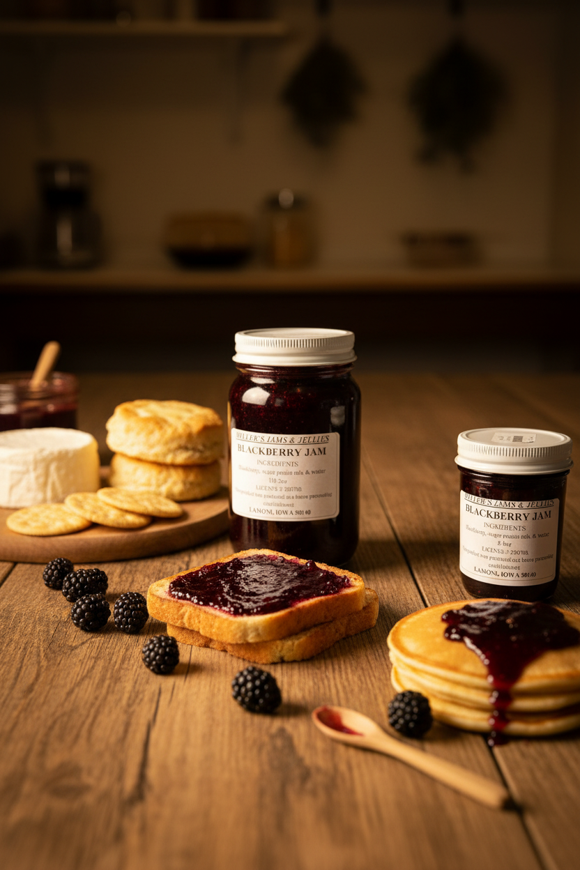 Miller’s Blackberry Jam | Authentic Local Amish-Made Spread