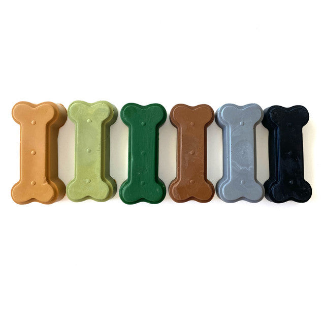 Non-Toxic Beeswax Crayons - Dinosaur Bone