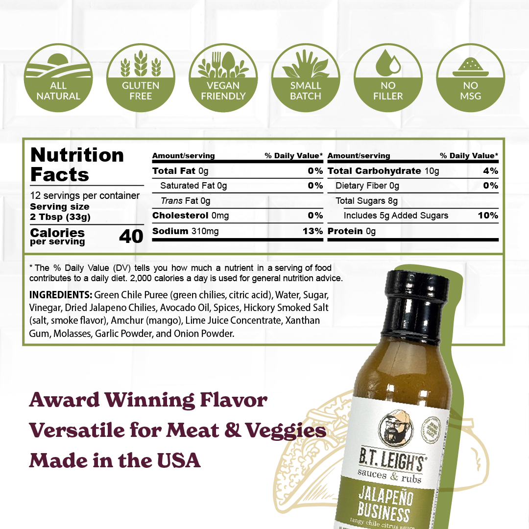 Jalapeño Business - Mango Chile Citrus Sauce - 14 oz Bottle