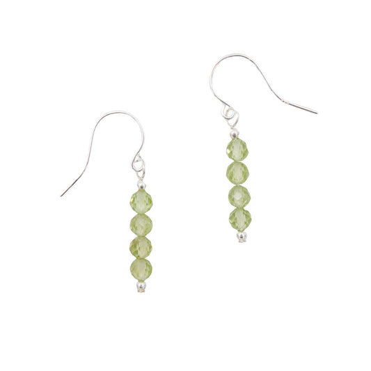 Petite Peridot ~ Necklace & Earrings Set