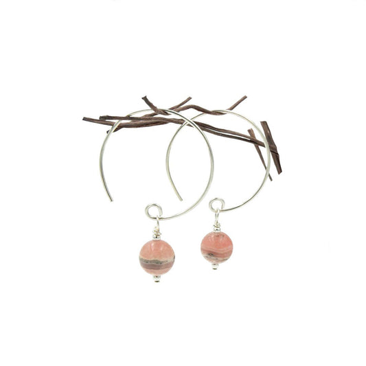 Rhodochrosite Hoop Curves
