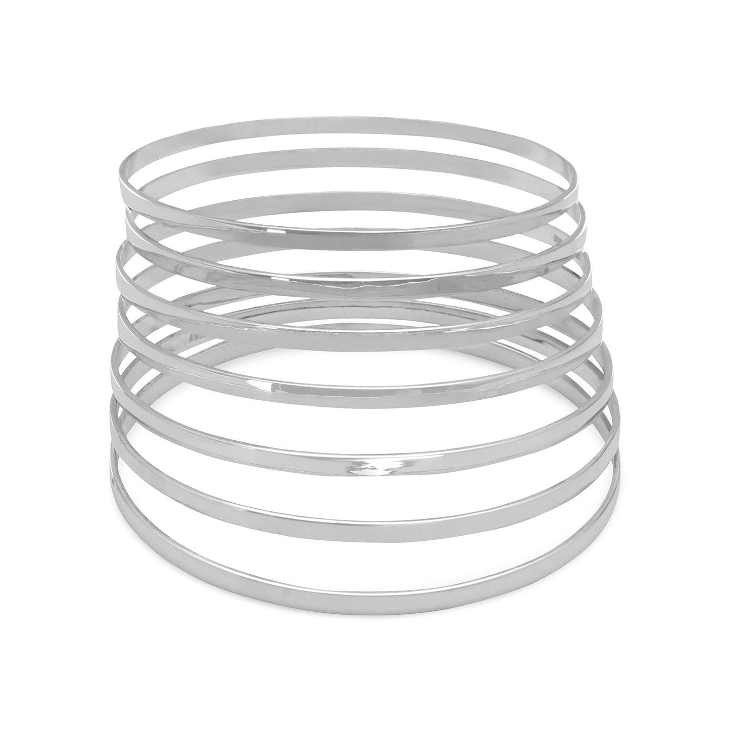 Set of Flat Bangles