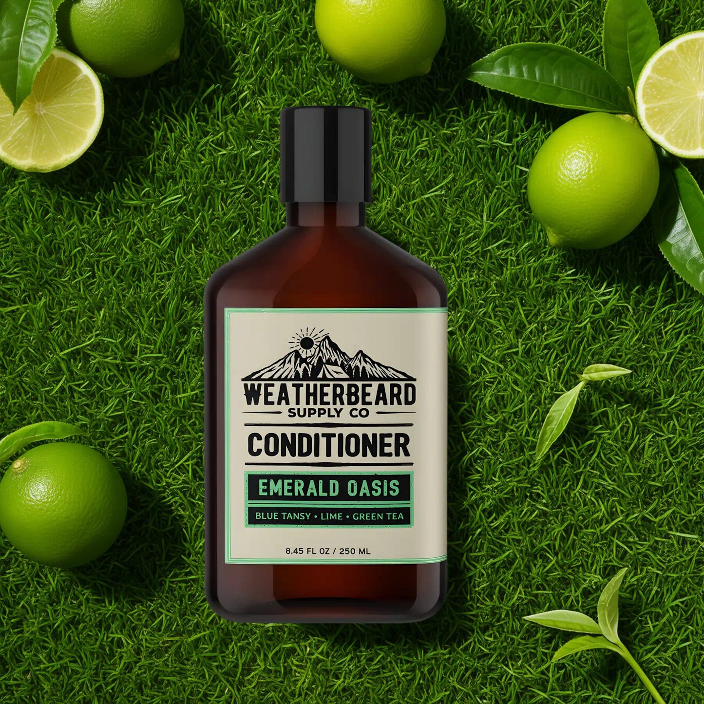 Emerald Oasis Beard Conditioner - Blue Tansy, Lime, Green Tea