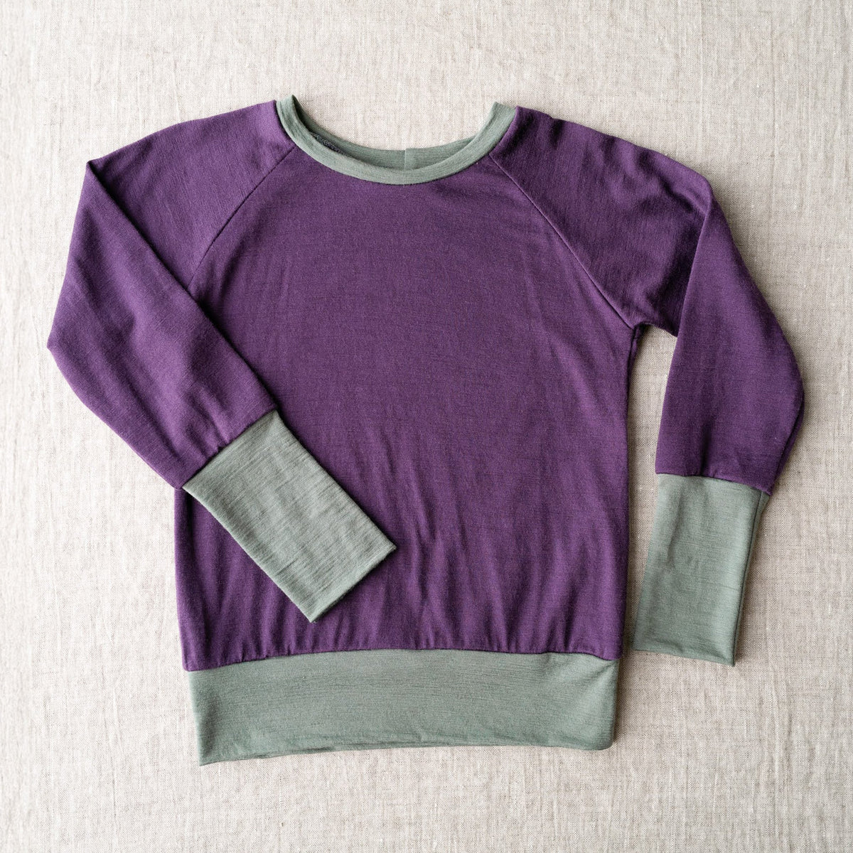 Kids Essential Merino Crew Top