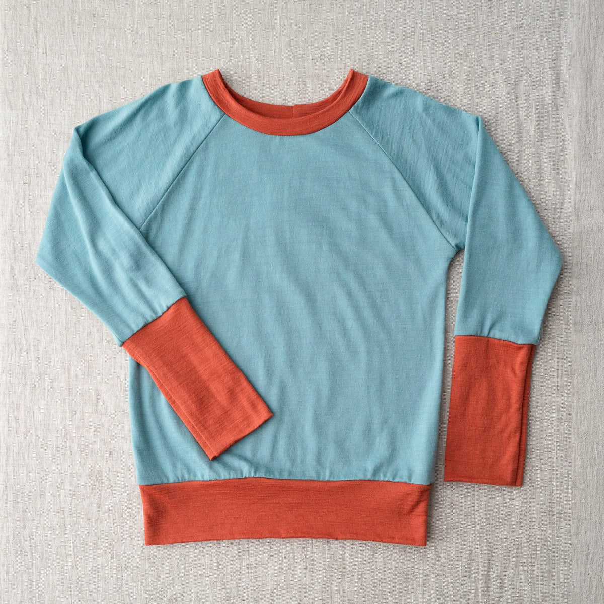 Kids Essential Merino Crew Top
