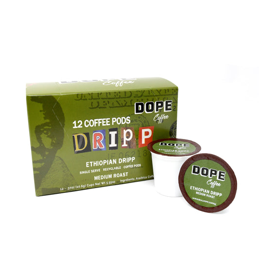 Ethiopian Dripp Coffee Pods K-Cups