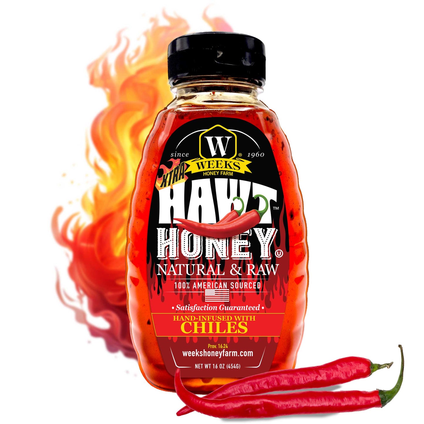 Week's Hawt Honey: Raw, Natural Chile-Infused Hot Honey from the South