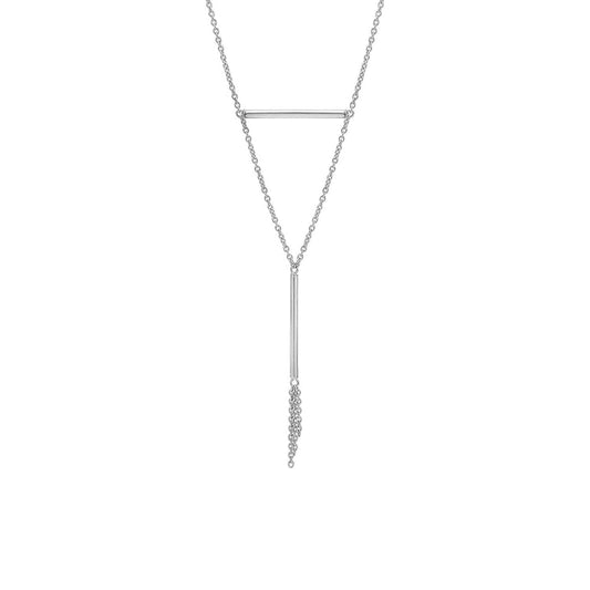 Tassel and Bar Y-Necklace