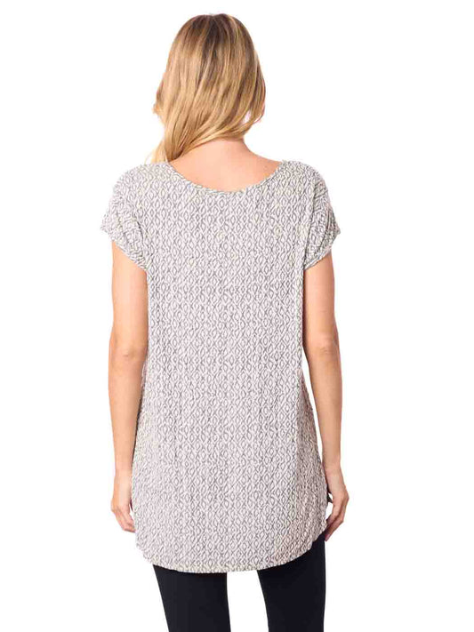 Tianello "XOXO" French Knit "Ellie" Blouse - XS,S,M,L