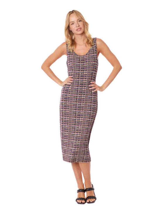 Tianello "Joaquin" French Knit "Heidi" Tank Dress - XS,S,M,XL