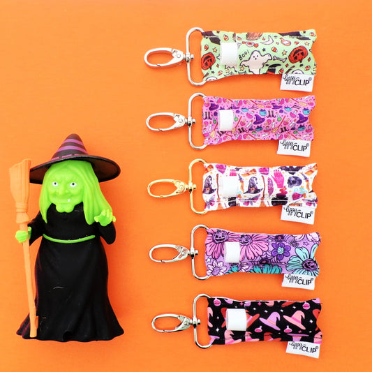 Flower Power Pumpkins LippyClip® Lip Balm Holder