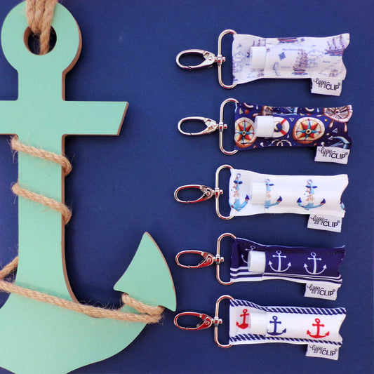 Anchors Aweigh LippyClip® Lip Balm Holder