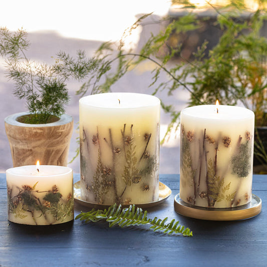 Forest Petite Oval Botanical Candle