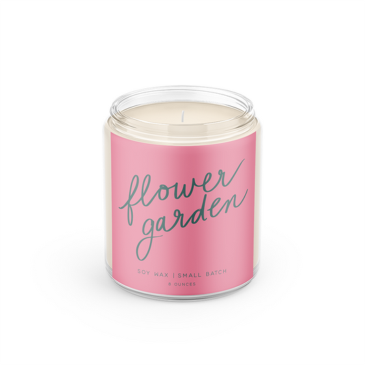 Flower Garden -Spring Candle