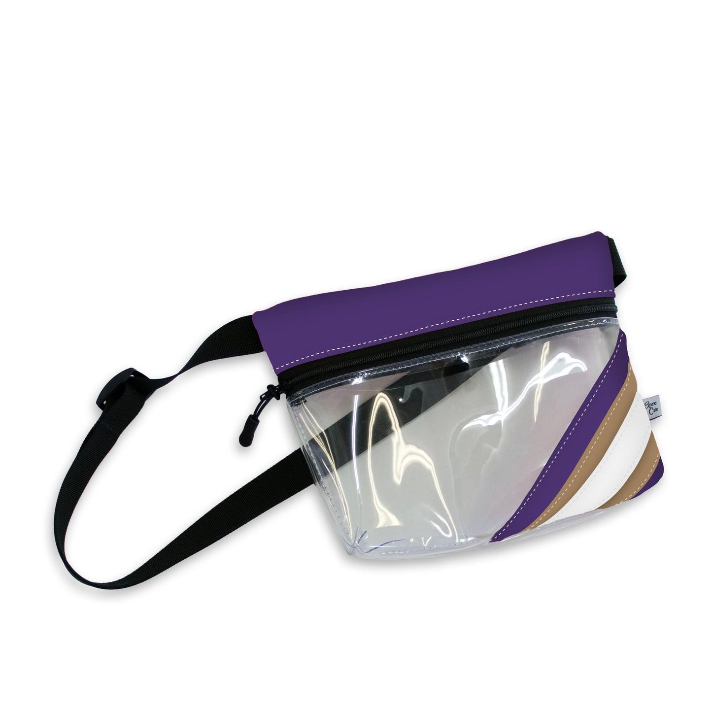 Football Stadium Clear Stripe Game Day Fanny Pack