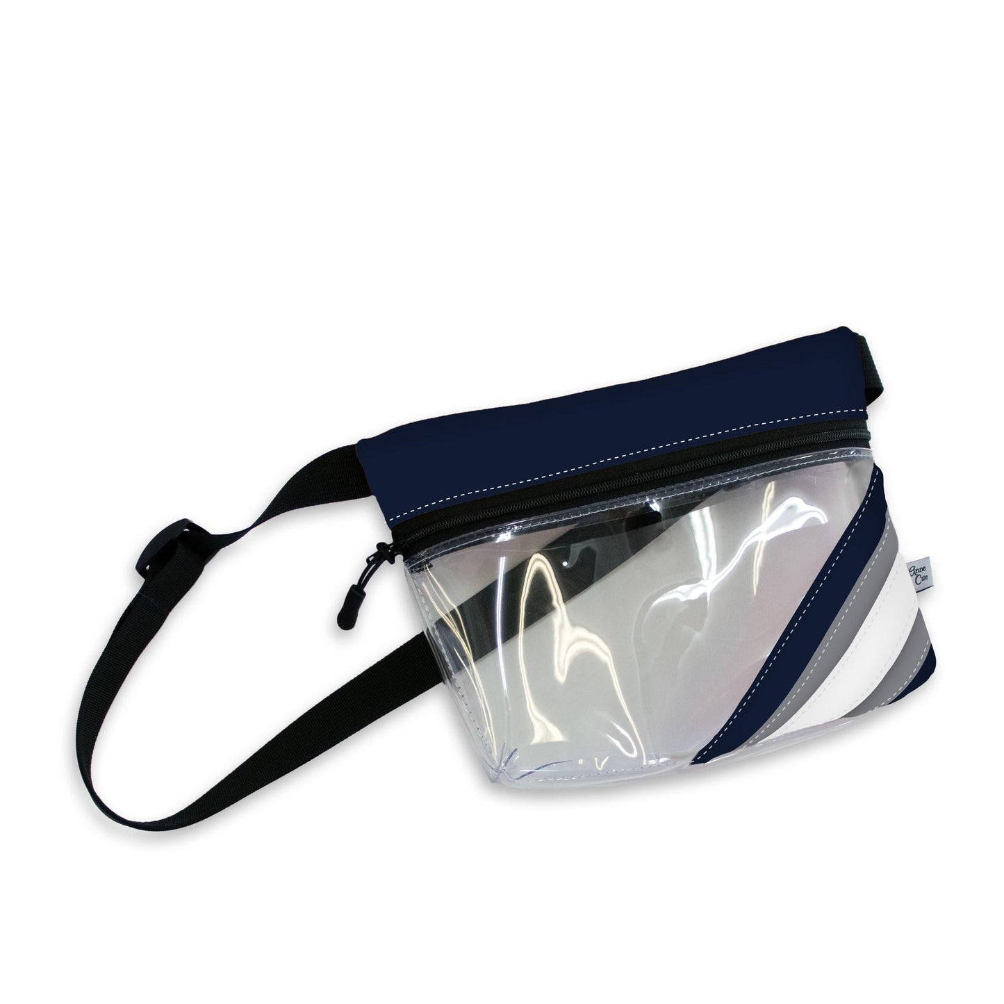 Football Stadium Clear Stripe Game Day Fanny Pack