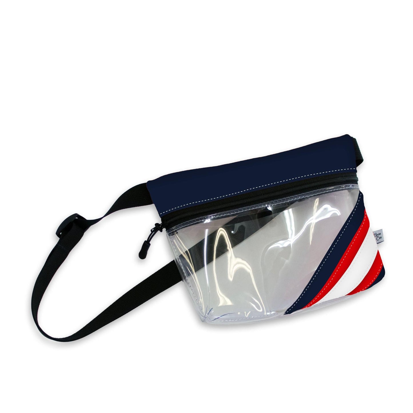 Football Stadium Clear Stripe Game Day Fanny Pack