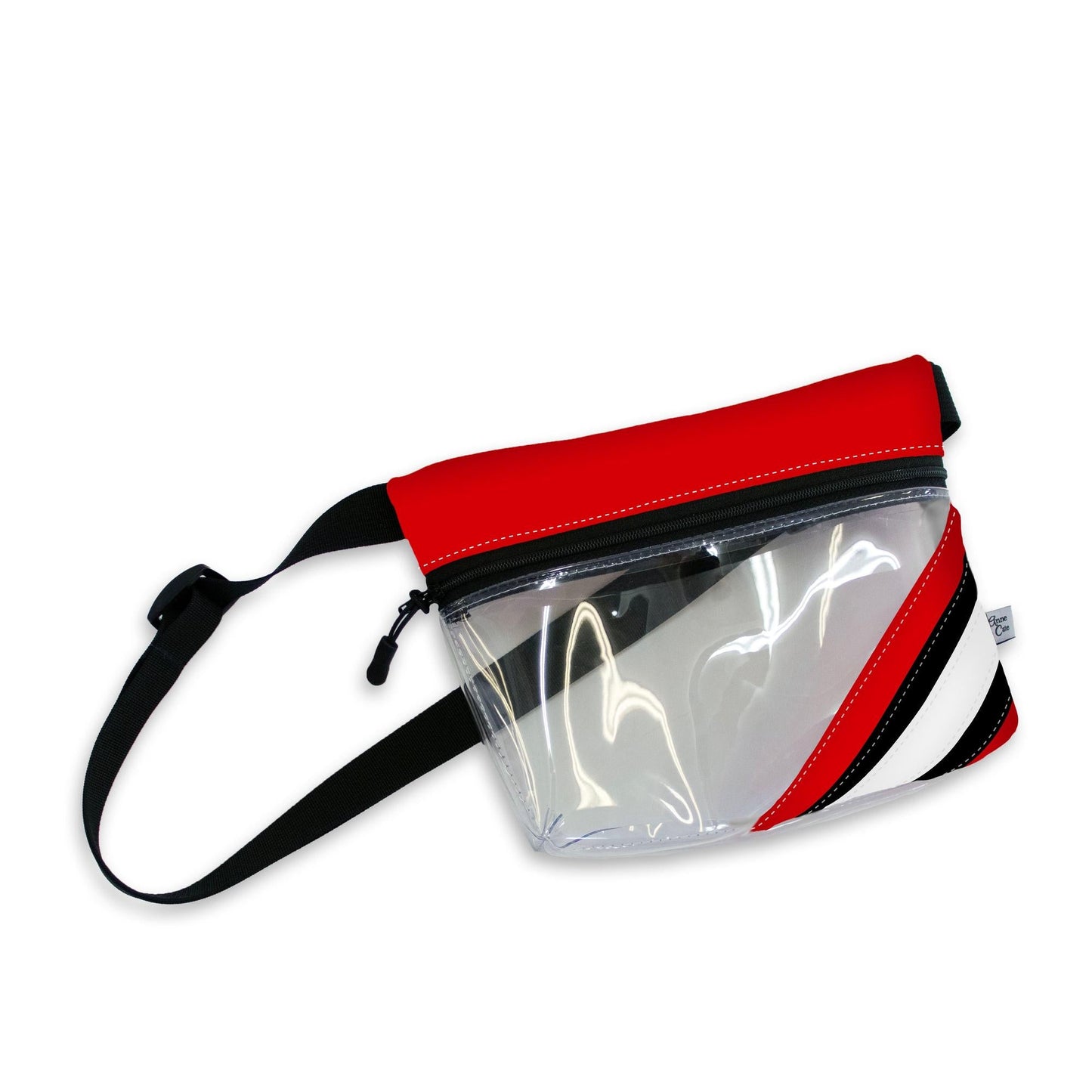 Football Stadium Clear Stripe Game Day Fanny Pack