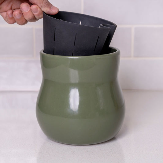 Forest Green Plant Pot